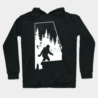 Alabama Bigfoot City Gifts Hoodie